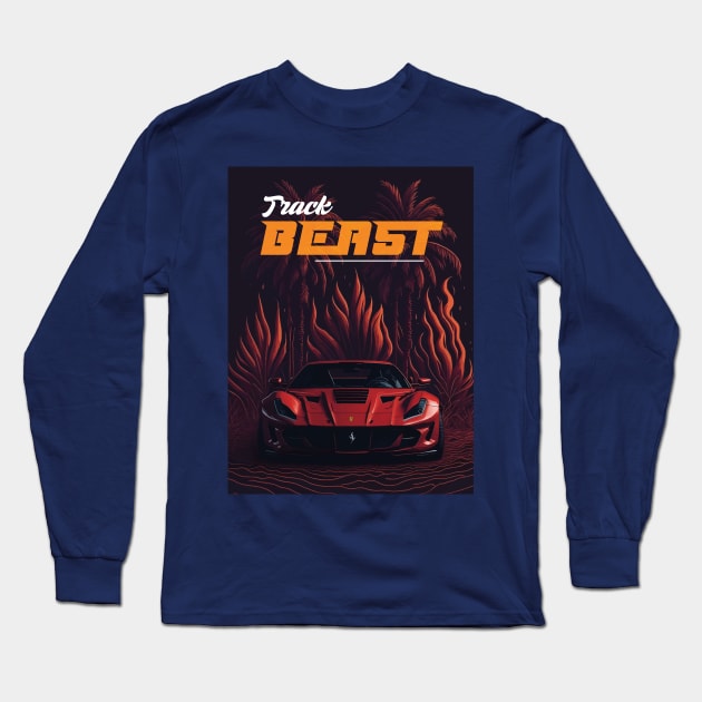 Track Beast Long Sleeve T-Shirt by By_Russso